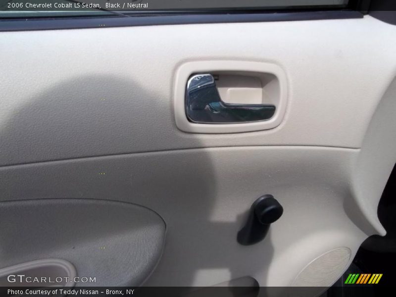 Black / Neutral 2006 Chevrolet Cobalt LS Sedan