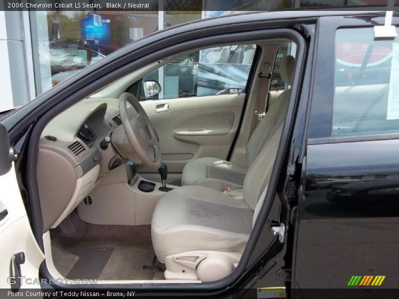 Black / Neutral 2006 Chevrolet Cobalt LS Sedan