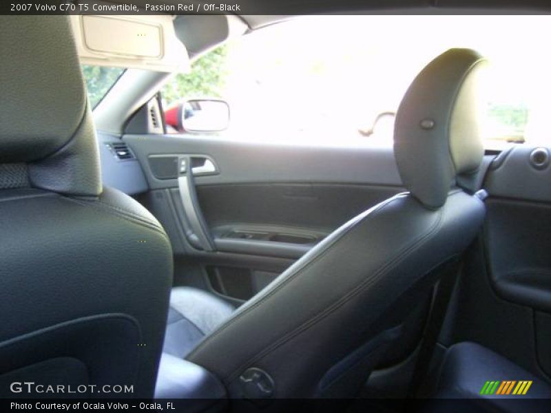 Passion Red / Off-Black 2007 Volvo C70 T5 Convertible