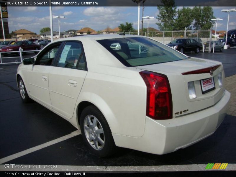 White Diamond / Cashmere 2007 Cadillac CTS Sedan