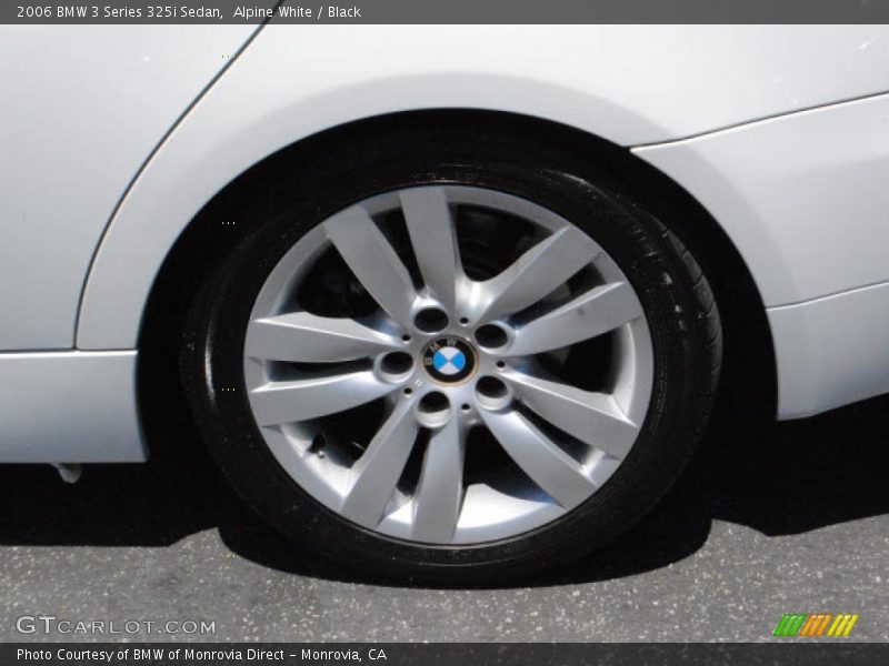 Alpine White / Black 2006 BMW 3 Series 325i Sedan