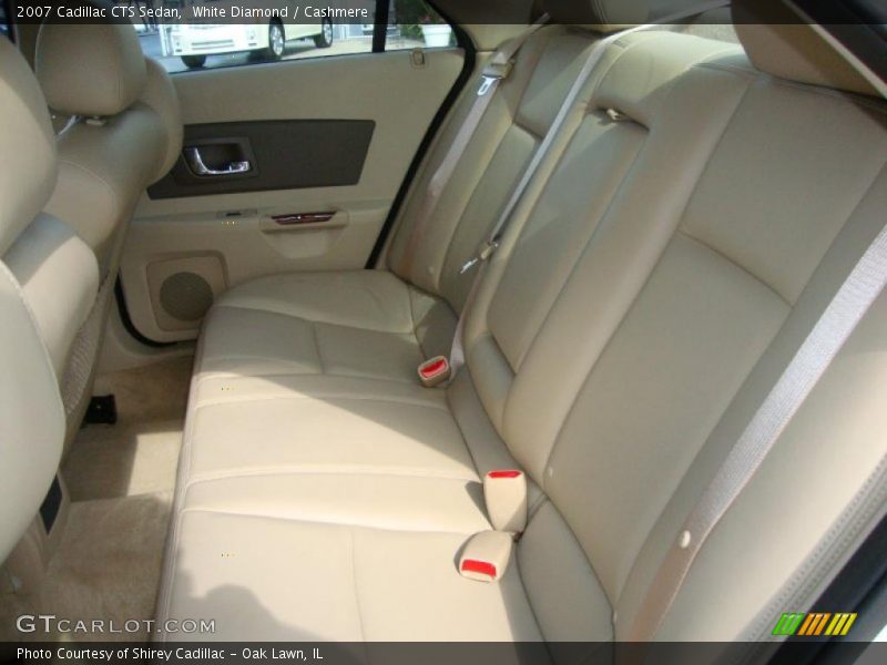White Diamond / Cashmere 2007 Cadillac CTS Sedan