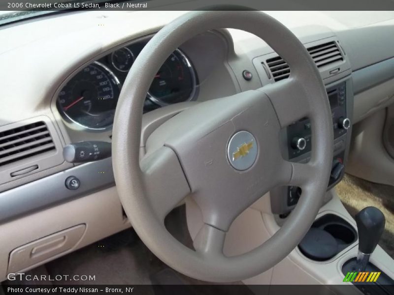 Black / Neutral 2006 Chevrolet Cobalt LS Sedan