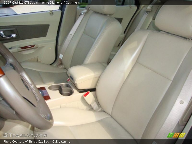 White Diamond / Cashmere 2007 Cadillac CTS Sedan