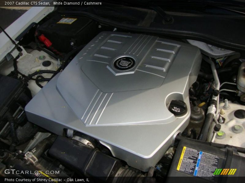 White Diamond / Cashmere 2007 Cadillac CTS Sedan