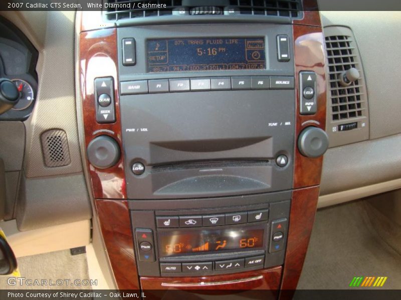 White Diamond / Cashmere 2007 Cadillac CTS Sedan