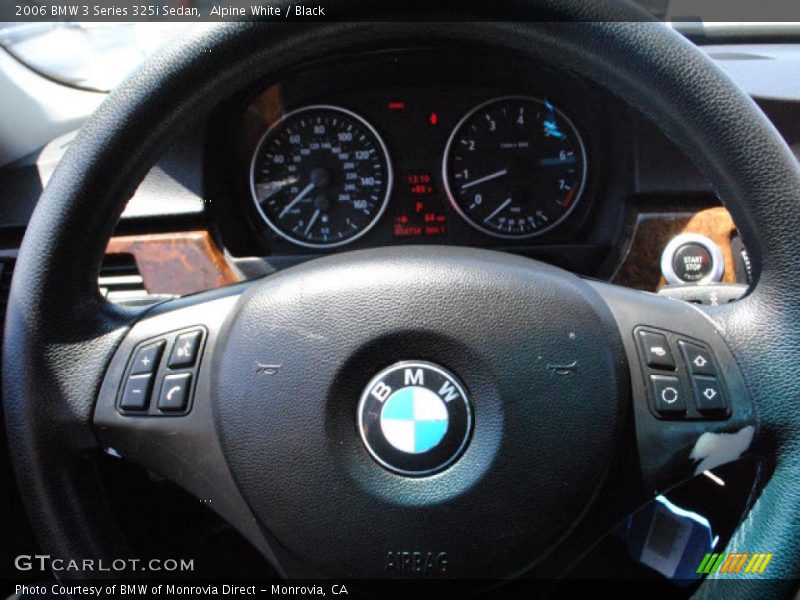 Alpine White / Black 2006 BMW 3 Series 325i Sedan