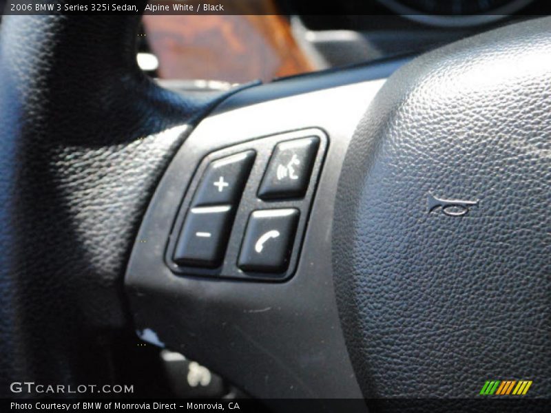 Alpine White / Black 2006 BMW 3 Series 325i Sedan