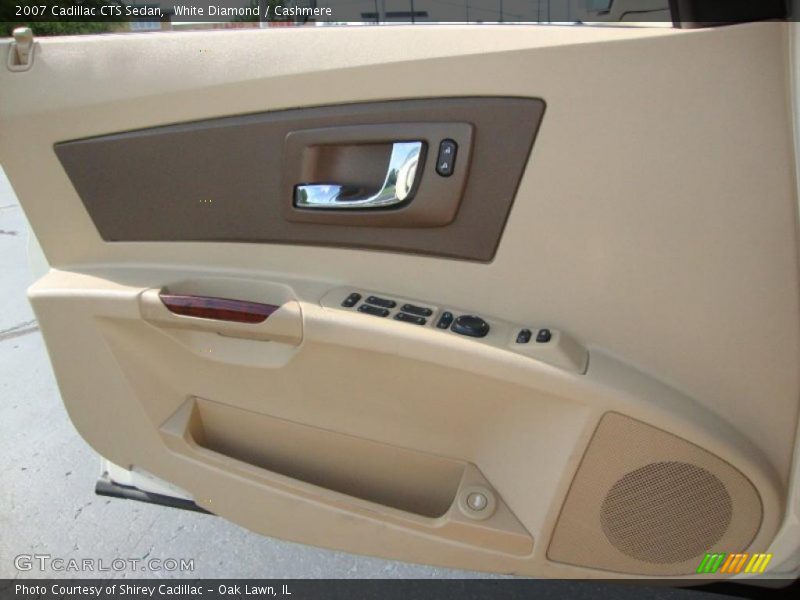 White Diamond / Cashmere 2007 Cadillac CTS Sedan