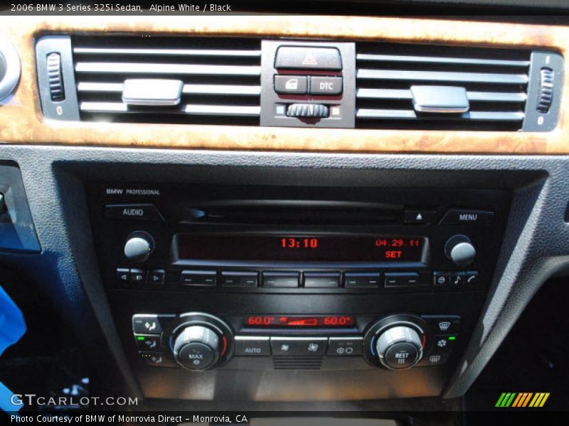 Alpine White / Black 2006 BMW 3 Series 325i Sedan