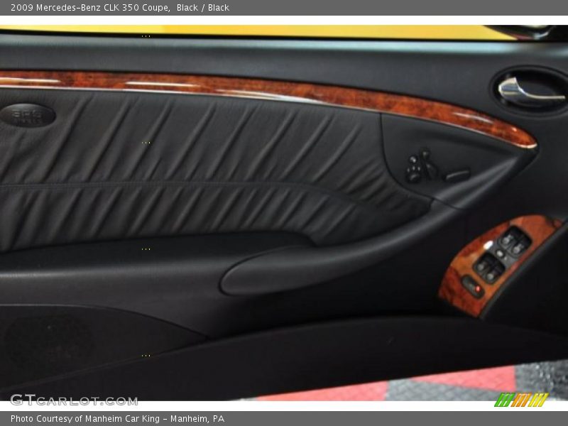 Black / Black 2009 Mercedes-Benz CLK 350 Coupe