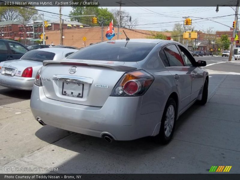 Radiant Silver / Charcoal 2010 Nissan Altima Hybrid