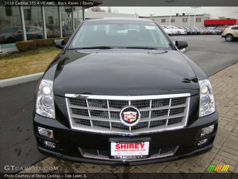 Black Raven / Ebony 2010 Cadillac STS 4 V6 AWD