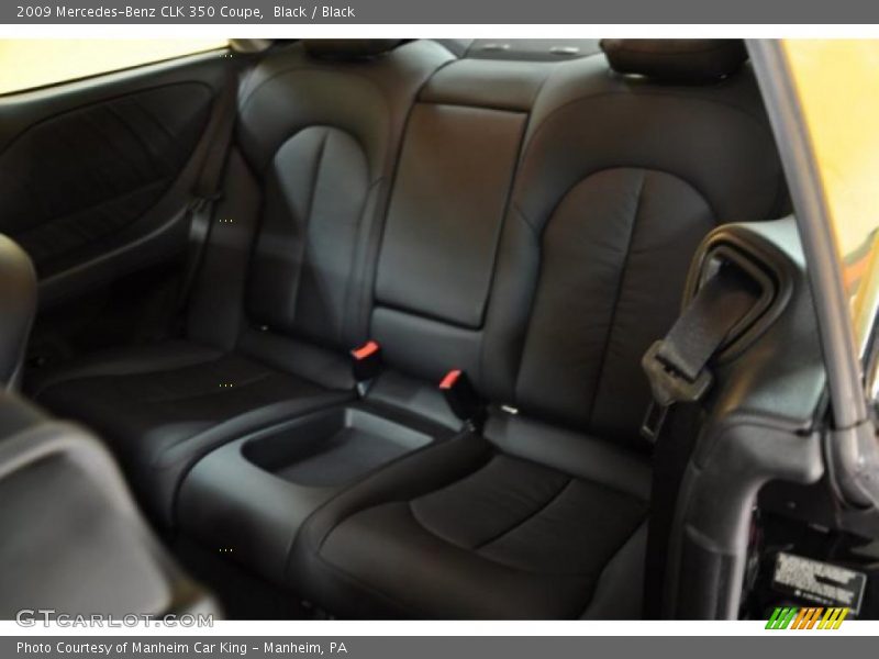 Black / Black 2009 Mercedes-Benz CLK 350 Coupe