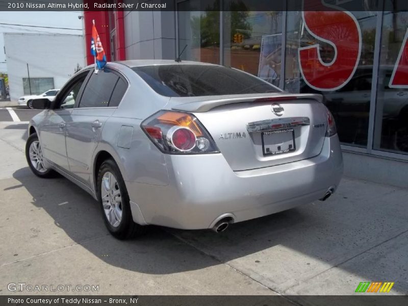 Radiant Silver / Charcoal 2010 Nissan Altima Hybrid