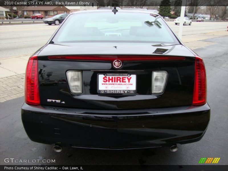 Black Raven / Ebony 2010 Cadillac STS 4 V6 AWD