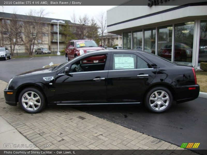 Black Raven / Ebony 2010 Cadillac STS 4 V6 AWD