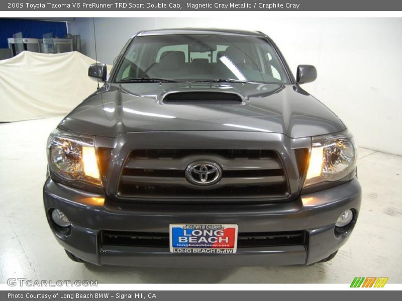 Magnetic Gray Metallic / Graphite Gray 2009 Toyota Tacoma V6 PreRunner TRD Sport Double Cab