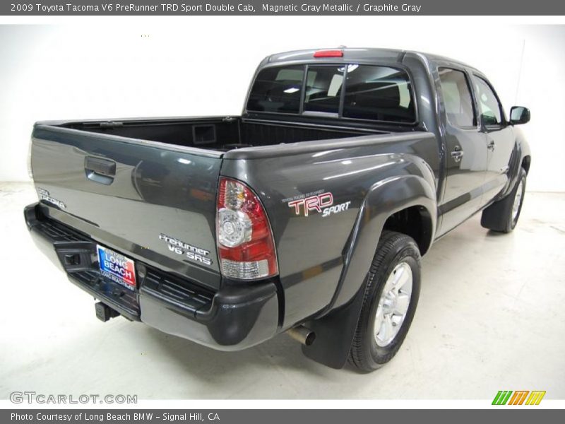 Magnetic Gray Metallic / Graphite Gray 2009 Toyota Tacoma V6 PreRunner TRD Sport Double Cab