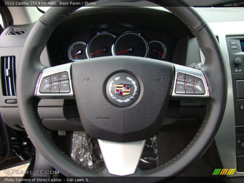 Black Raven / Ebony 2010 Cadillac STS 4 V6 AWD