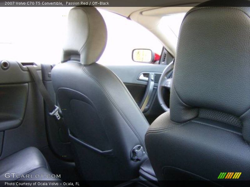 Passion Red / Off-Black 2007 Volvo C70 T5 Convertible