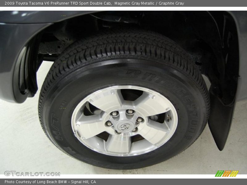 Magnetic Gray Metallic / Graphite Gray 2009 Toyota Tacoma V6 PreRunner TRD Sport Double Cab