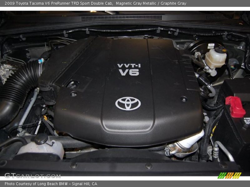Magnetic Gray Metallic / Graphite Gray 2009 Toyota Tacoma V6 PreRunner TRD Sport Double Cab