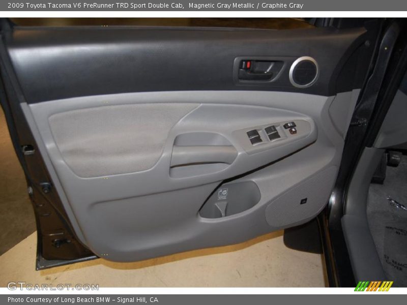 Magnetic Gray Metallic / Graphite Gray 2009 Toyota Tacoma V6 PreRunner TRD Sport Double Cab