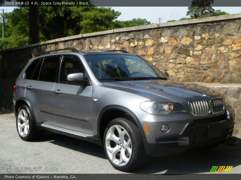 Space Grey Metallic / Black 2008 BMW X5 4.8i