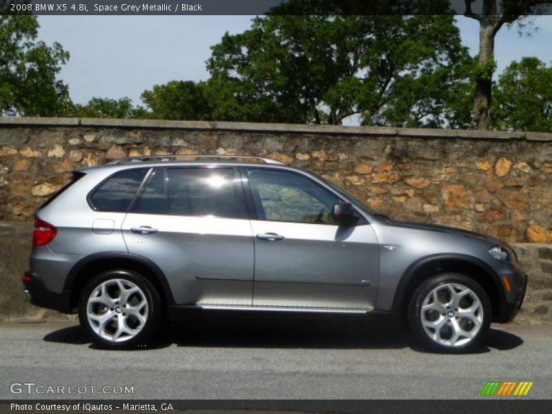 Space Grey Metallic / Black 2008 BMW X5 4.8i