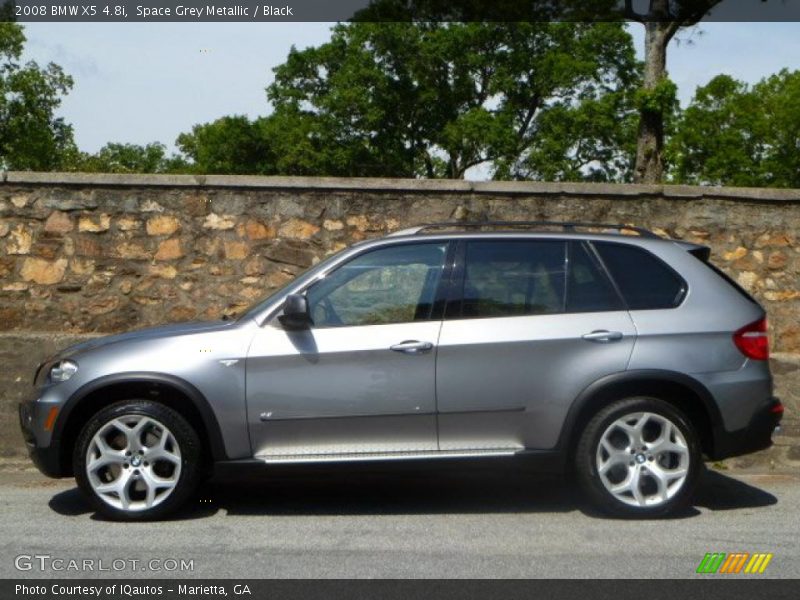 Space Grey Metallic / Black 2008 BMW X5 4.8i