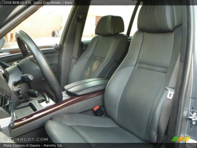 Space Grey Metallic / Black 2008 BMW X5 4.8i