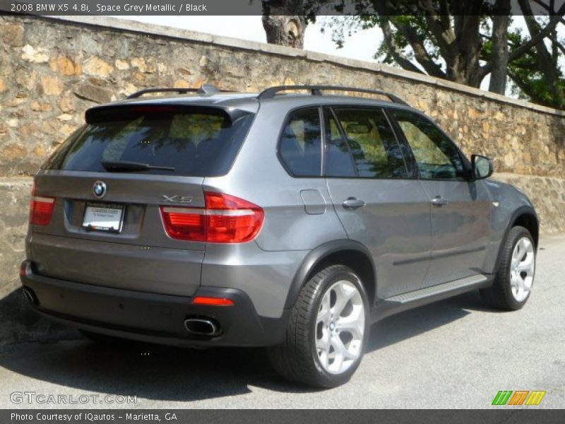 Space Grey Metallic / Black 2008 BMW X5 4.8i