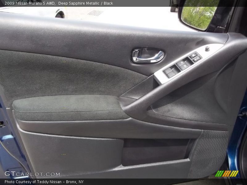Deep Sapphire Metallic / Black 2009 Nissan Murano S AWD