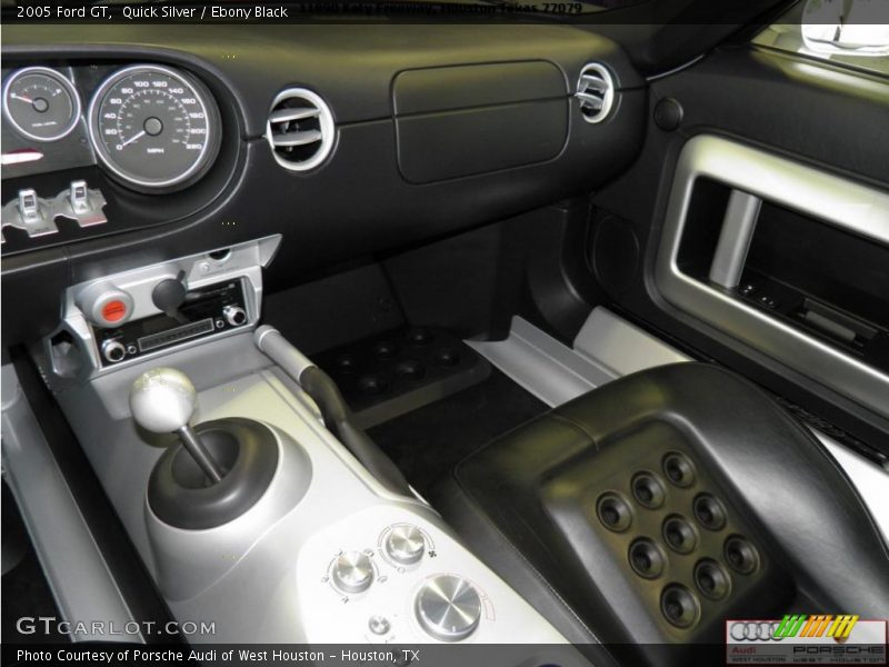 Quick Silver / Ebony Black 2005 Ford GT