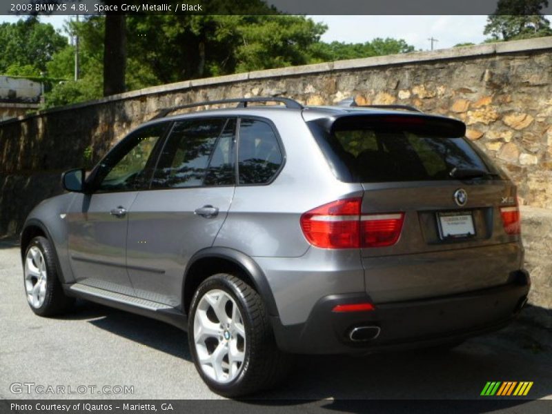 Space Grey Metallic / Black 2008 BMW X5 4.8i