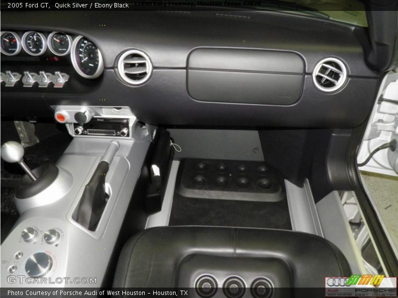 Quick Silver / Ebony Black 2005 Ford GT