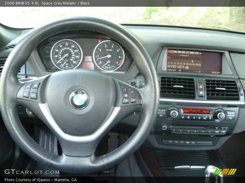 Space Grey Metallic / Black 2008 BMW X5 4.8i