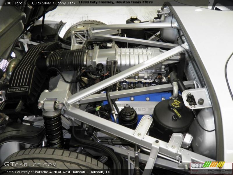 Quick Silver / Ebony Black 2005 Ford GT