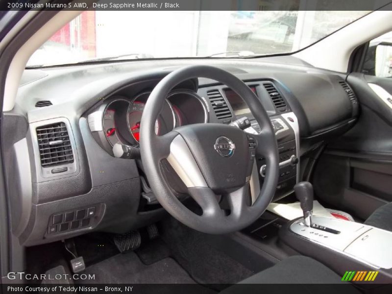 Deep Sapphire Metallic / Black 2009 Nissan Murano S AWD
