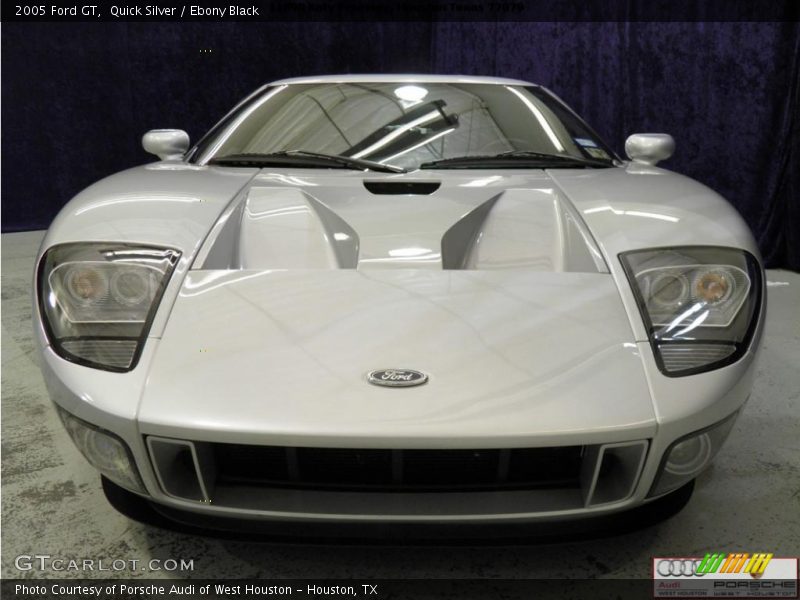 Quick Silver / Ebony Black 2005 Ford GT