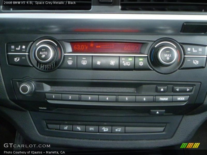 Space Grey Metallic / Black 2008 BMW X5 4.8i