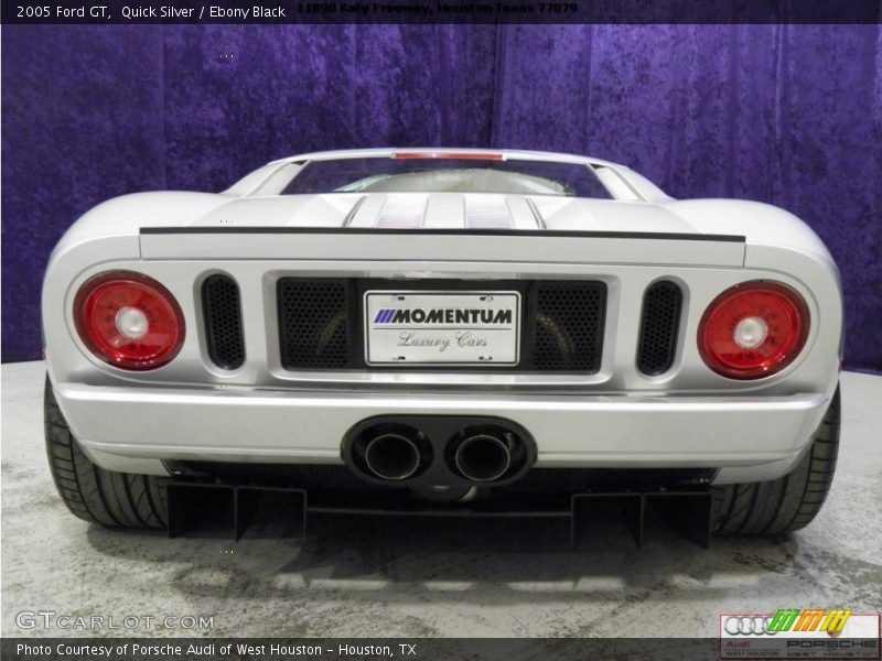Quick Silver / Ebony Black 2005 Ford GT