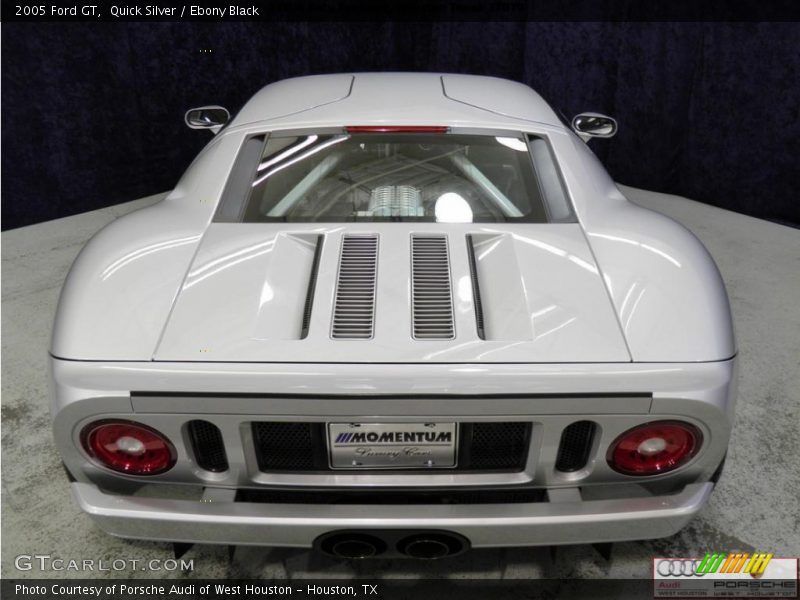 Quick Silver / Ebony Black 2005 Ford GT