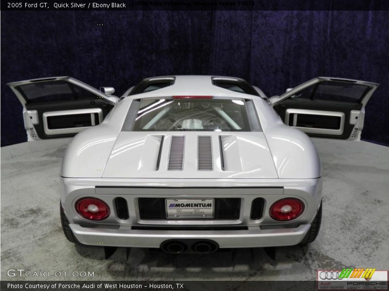 Quick Silver / Ebony Black 2005 Ford GT