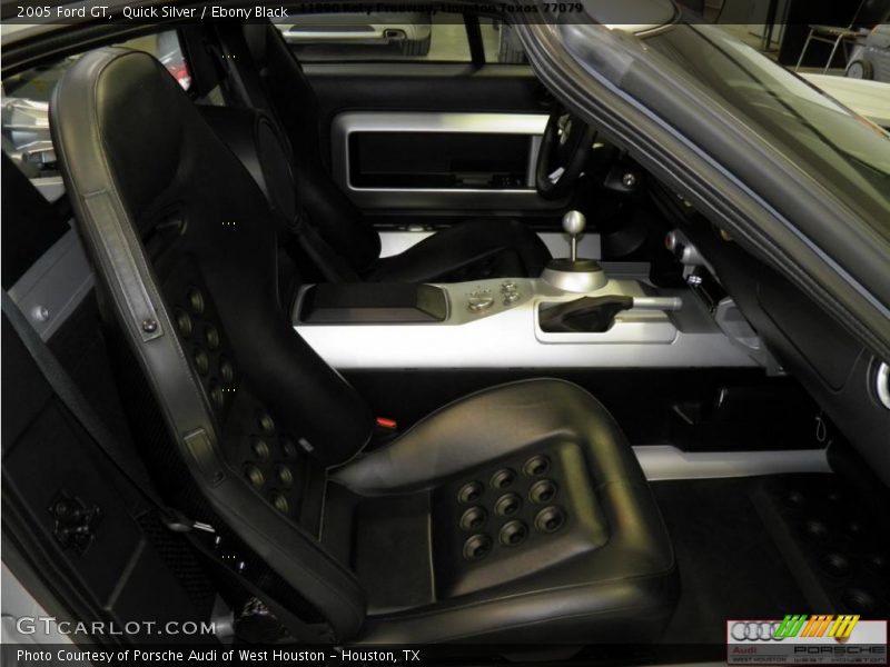 Quick Silver / Ebony Black 2005 Ford GT