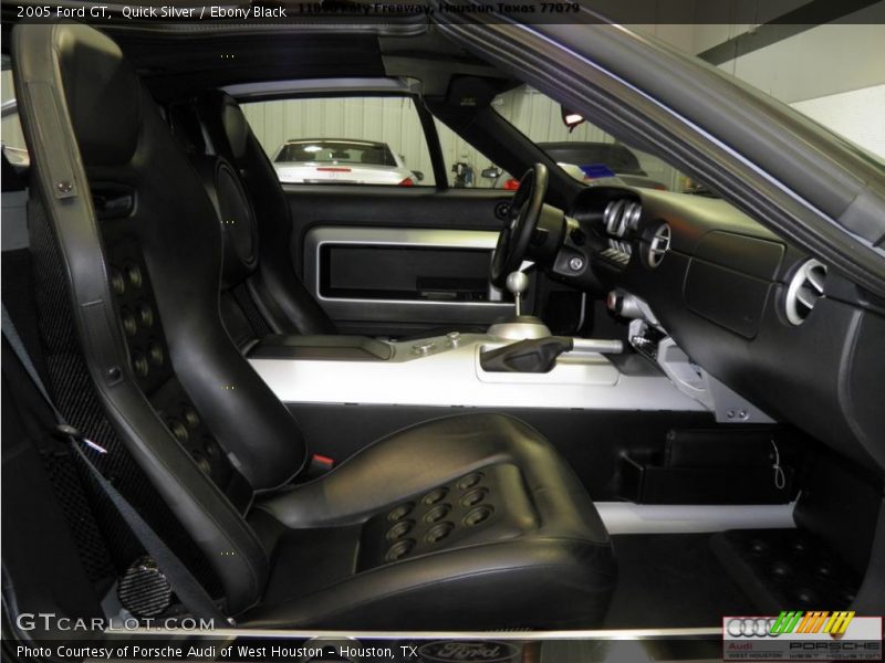 Quick Silver / Ebony Black 2005 Ford GT