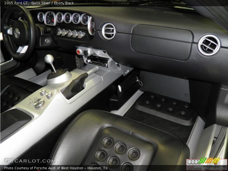 Quick Silver / Ebony Black 2005 Ford GT