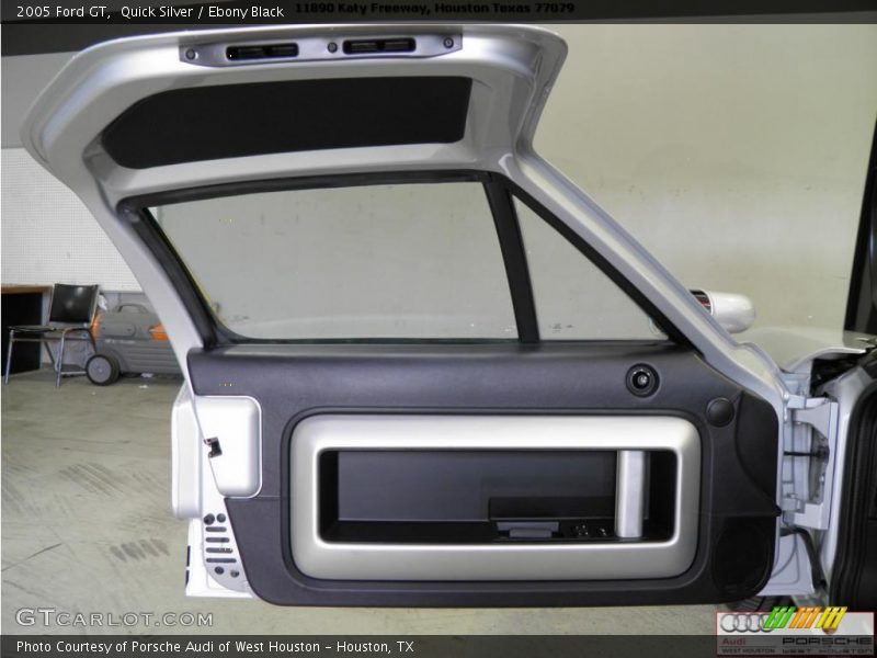Quick Silver / Ebony Black 2005 Ford GT