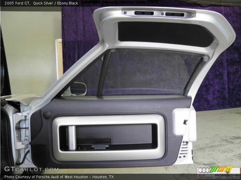 Quick Silver / Ebony Black 2005 Ford GT